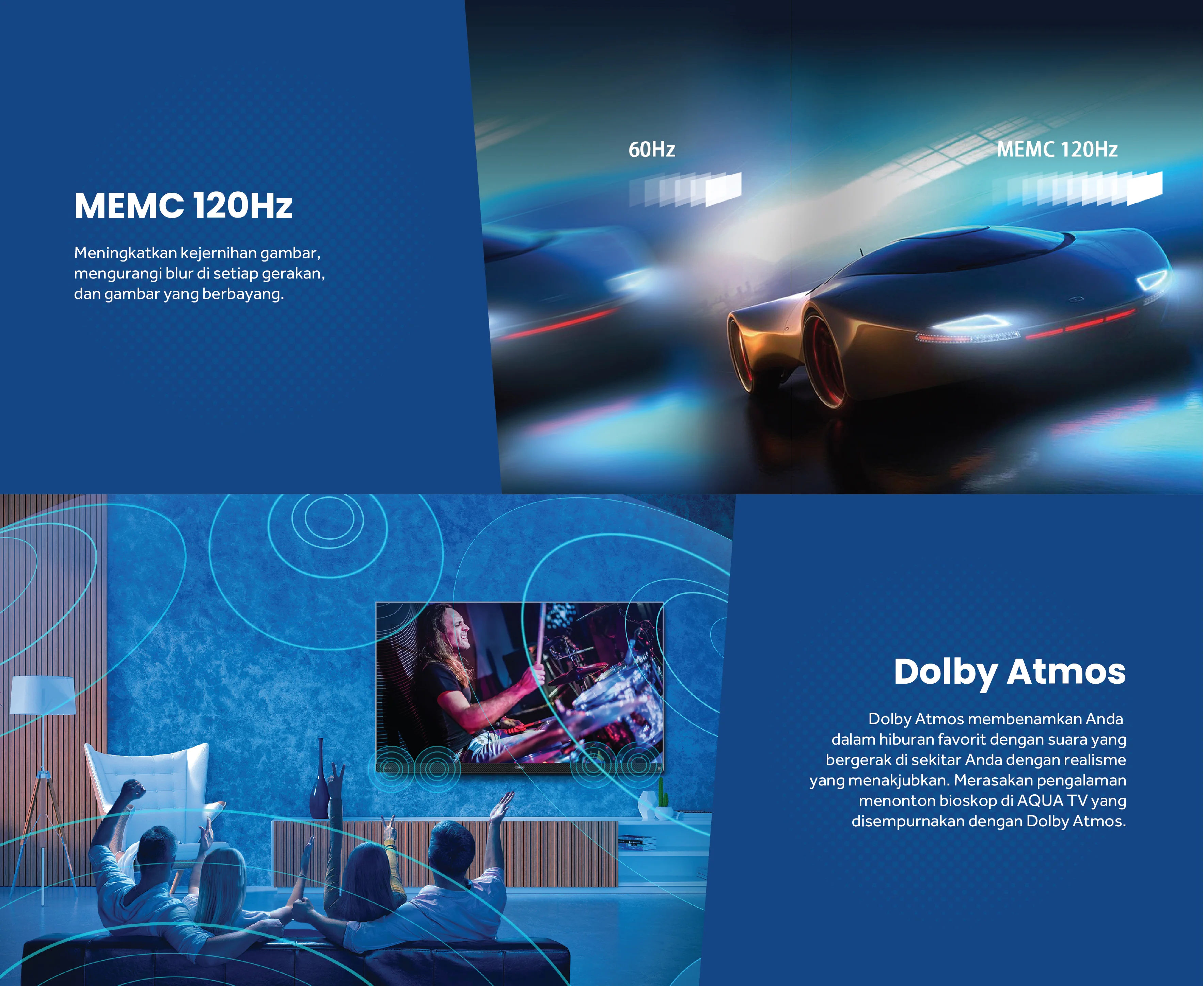 Smart TV AQUA Elektronik AQT55S900UX